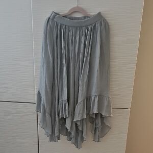 Joyfolie Asymmetrical Gray Skirt